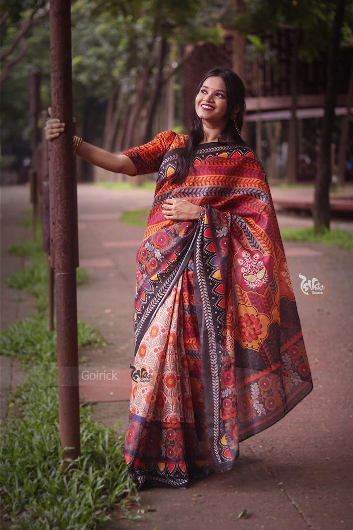 Tussar Silk Saree