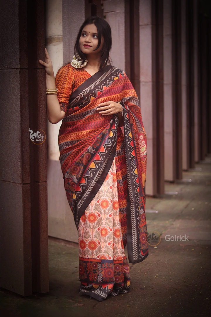 Tussar Silk Saree