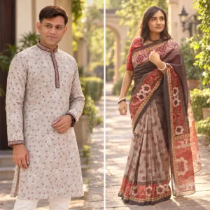 Saree Panjabi Combo 06