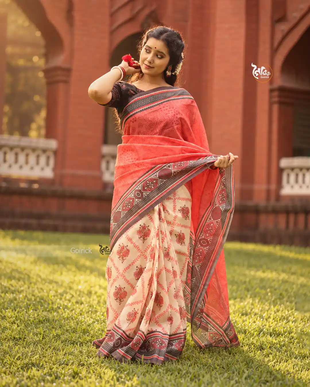 Agnilota Premium Moslin Saree