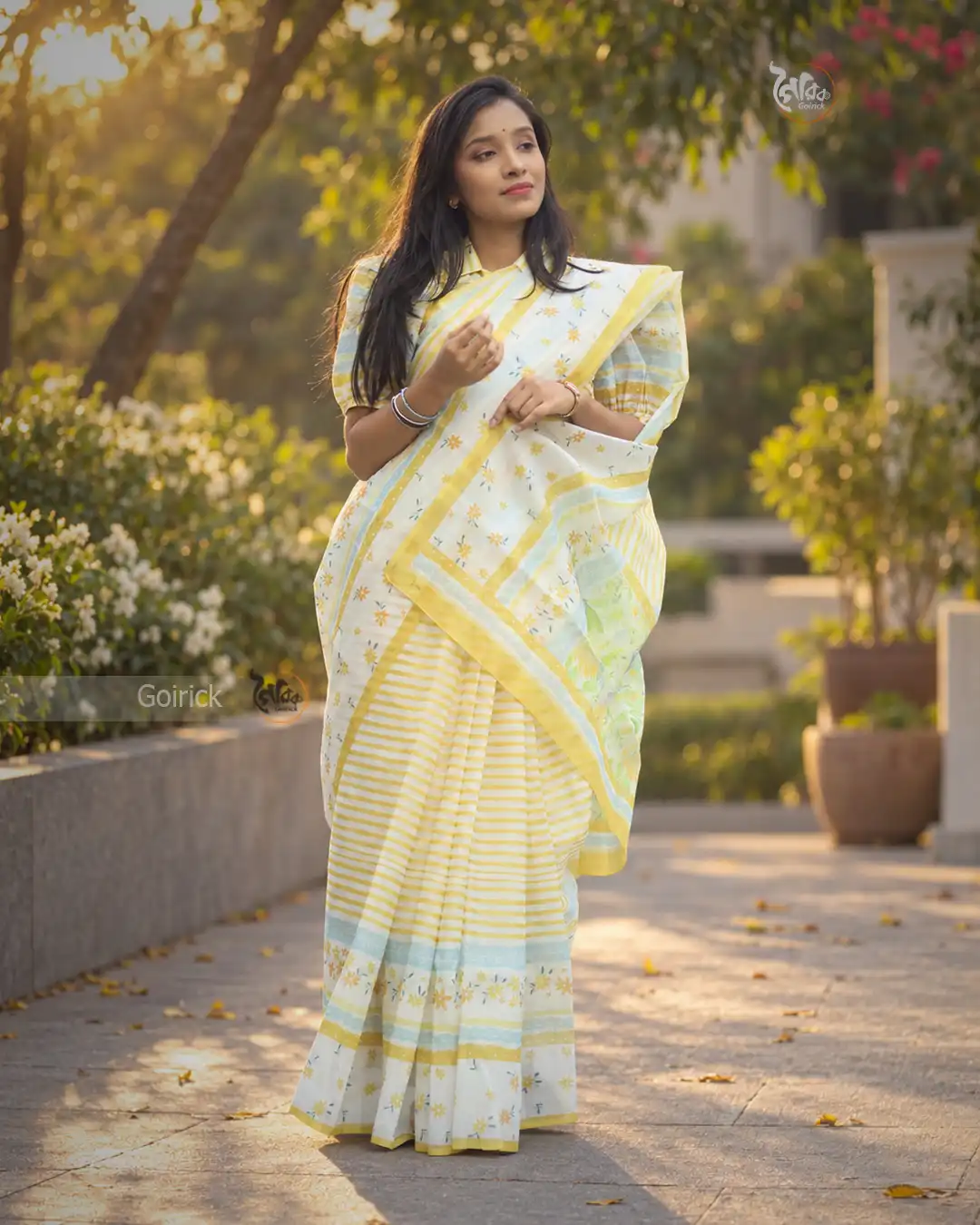 Rodela Premium Moslin Saree
